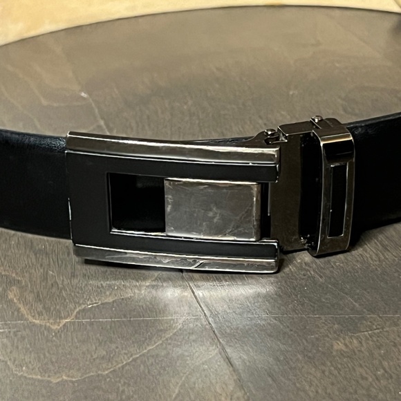 Custom Leather Dress Pant Belt - Picture 4 of 4